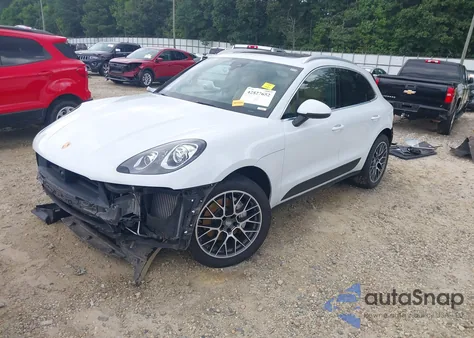 2018 Porsche Macan S z USA, uszkodzony, nr VIN WP1AB2A5XJLB38745